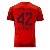 Pánský Fotbalový dres Bayern Munich Jamal Musiala #42 2024-25 Domácí Krátký Rukáv